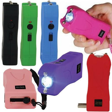 Defense Divas® Stun Guns The Runt Stun Gun Flashlight 20 Million Volt Rechargeable
